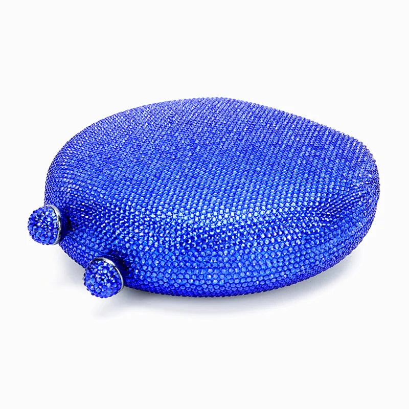 Mulheres de luxo cristal sacos noite nupcial amarelo/vermelho/azul marinho garras sacos embreagem casamento festa minaudiere bolsa