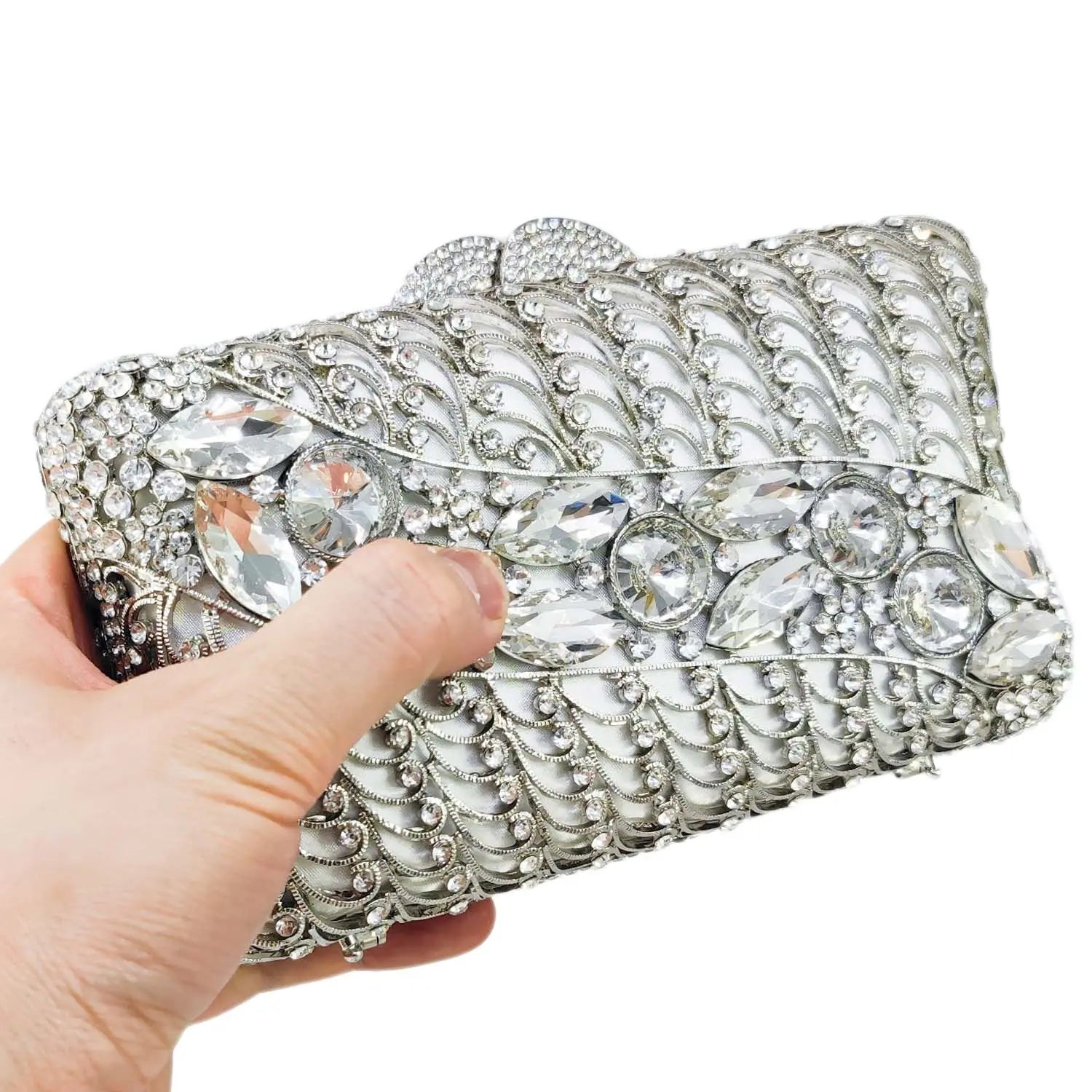 Clutch Metal Cristal Isabella