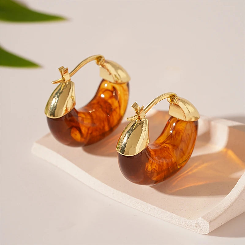 Elegante requintado feminino brincos bonito moda tendência jóias presentes de festa de casamento simples personalidade acessórios geométricos rg446