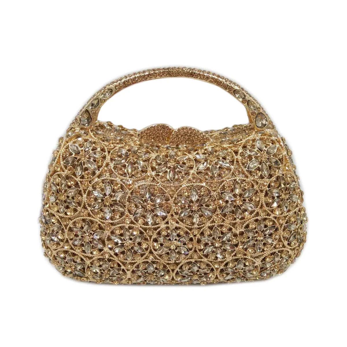 Mulheres strass alça superior bolsas pedras saco de noite minaudiere casamento embreagem nupcial tote senhoras corrente metal bolsa