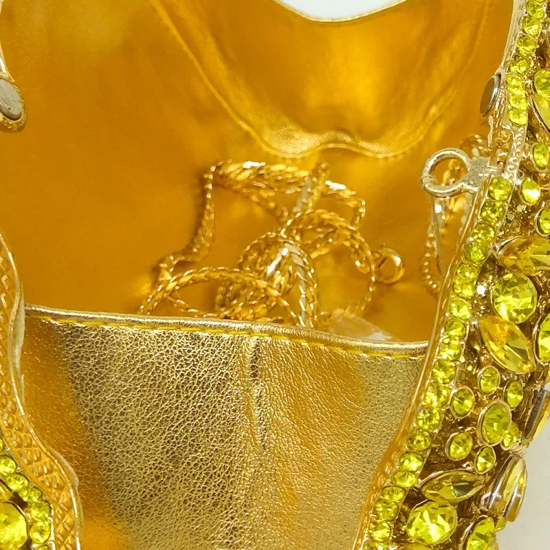 Boutique de fgg pavão verde mulheres bolsas de noite casamento cocktail cristal bolsa embreagem nupcial diamante minaudiere bolsas