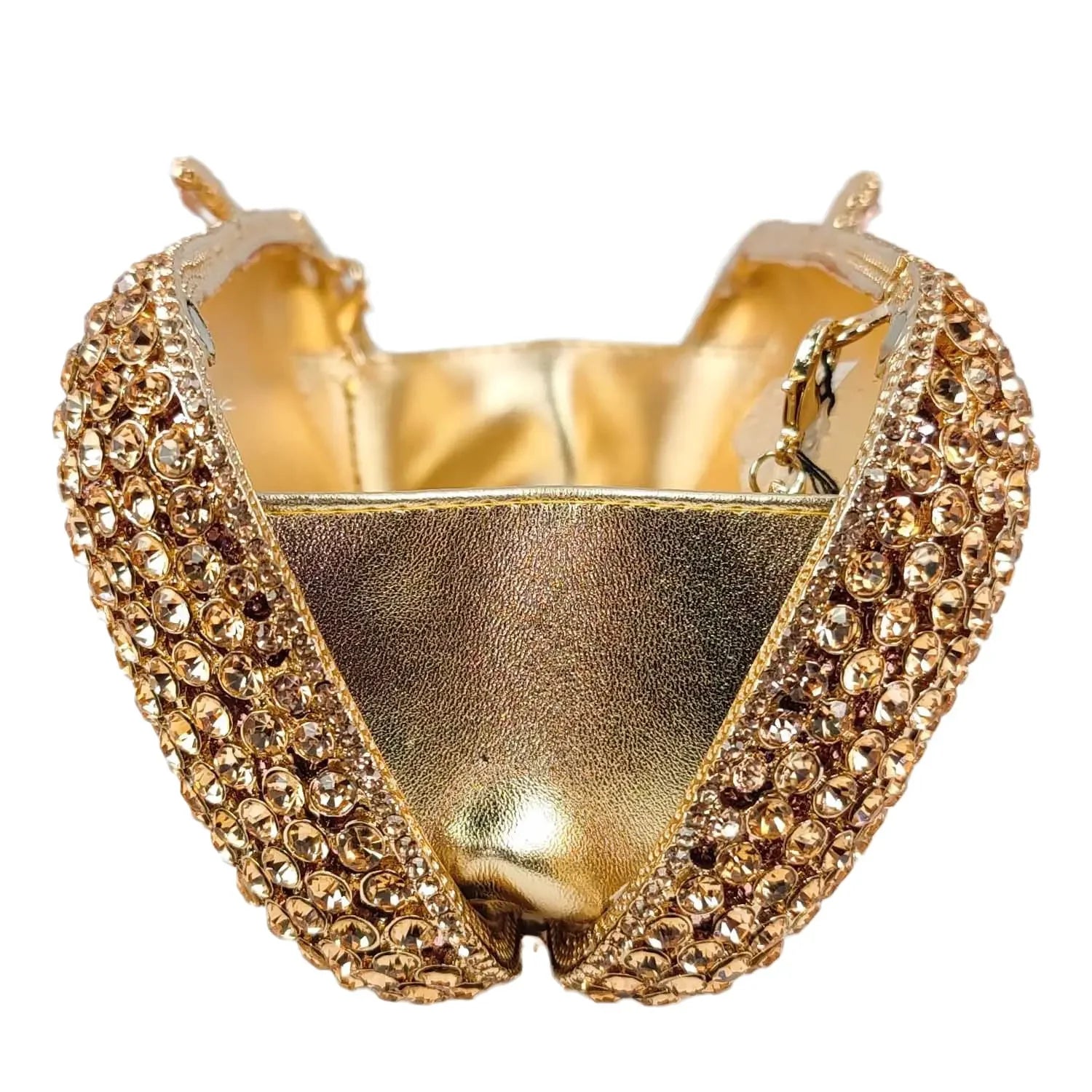 Boutique de fgg luxo feminino ouro sacos de noite e embreagens nupcial strass bolsa embreagem festa casamento cristal bolsa embreagem
