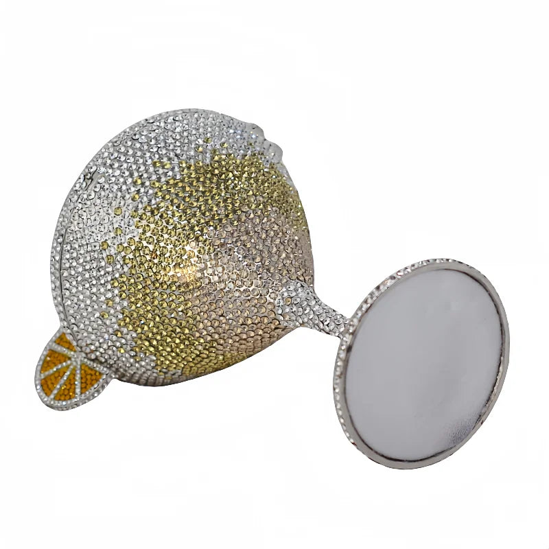 Martin cocktail copo diamante saco de noite nova chegada cristal nupcial bolsa jantar garras feminino bolsa cristal strass sacos