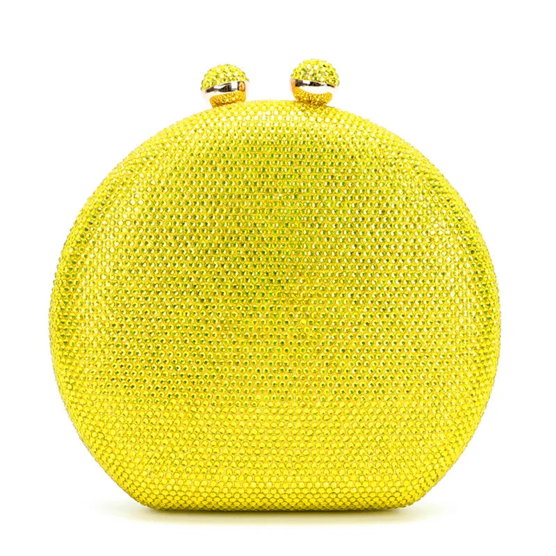 Mulheres de luxo cristal sacos noite nupcial amarelo/vermelho/azul marinho garras sacos embreagem casamento festa minaudiere bolsa