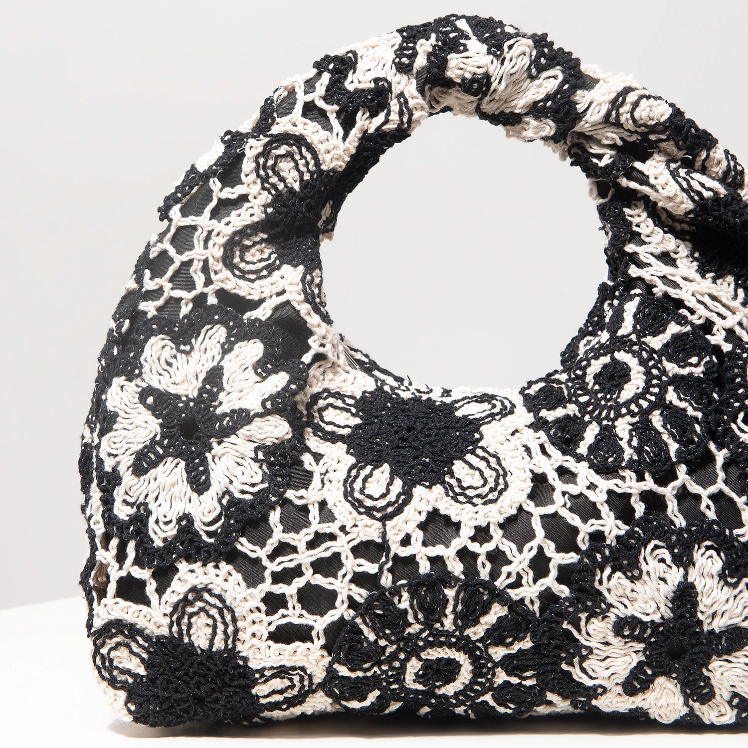 Bolsa de tecido oco com padrão, bolsas de praia boêmia para mulheres, conjunto de crochê, acessórios de praia femininos, Trav Must Haves (padrão aleatório)