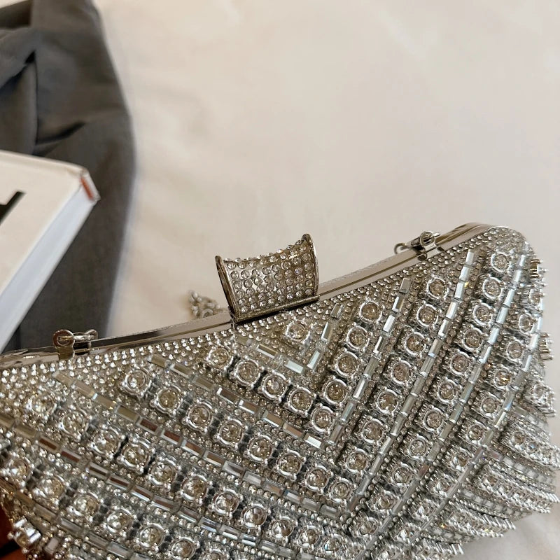 Clutch Luxury Prata/Gold