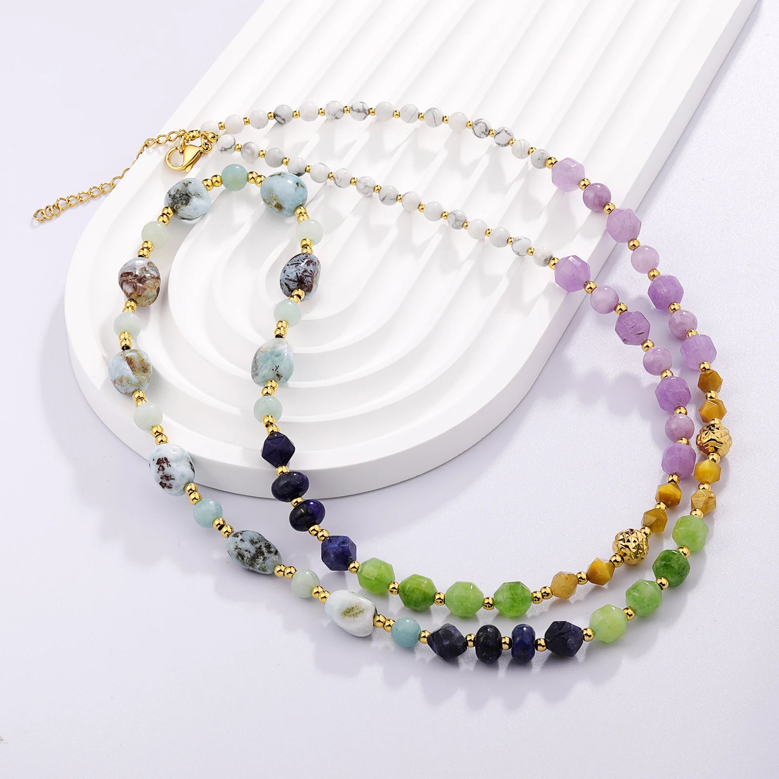 Gargantilha de pérolas e turquesa natural para mulheres, colar com pérolas, moda feminina, acessórios de jóias para pescoço, presentes