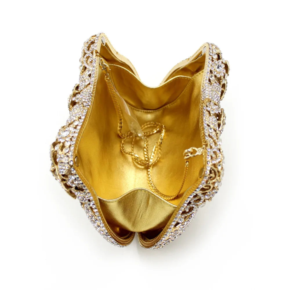 Clutch Cristal Floral