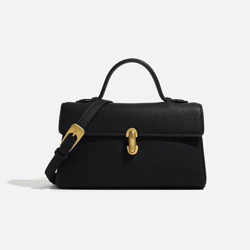2025 nova bolsa feminina de alta qualidade couro genuíno bolsa ombro moda crossbody sacos quadrados bolsas femininas