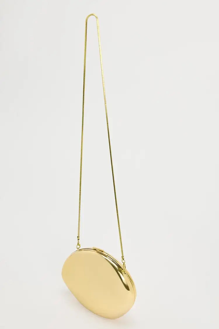 Clutch Minaudière Metálico