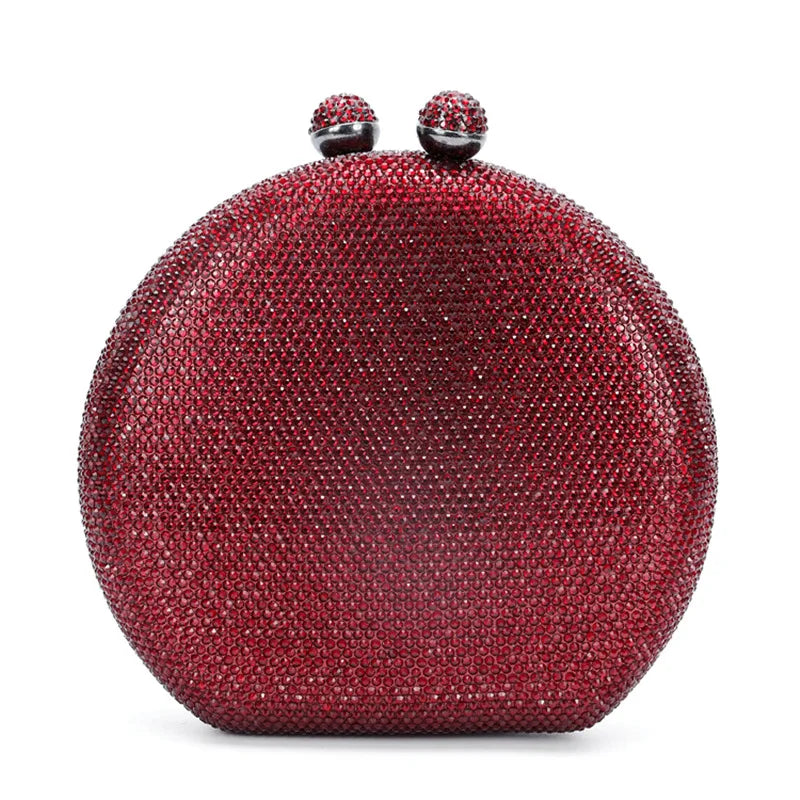 Mulheres de luxo cristal sacos noite nupcial amarelo/vermelho/azul marinho garras sacos embreagem casamento festa minaudiere bolsa