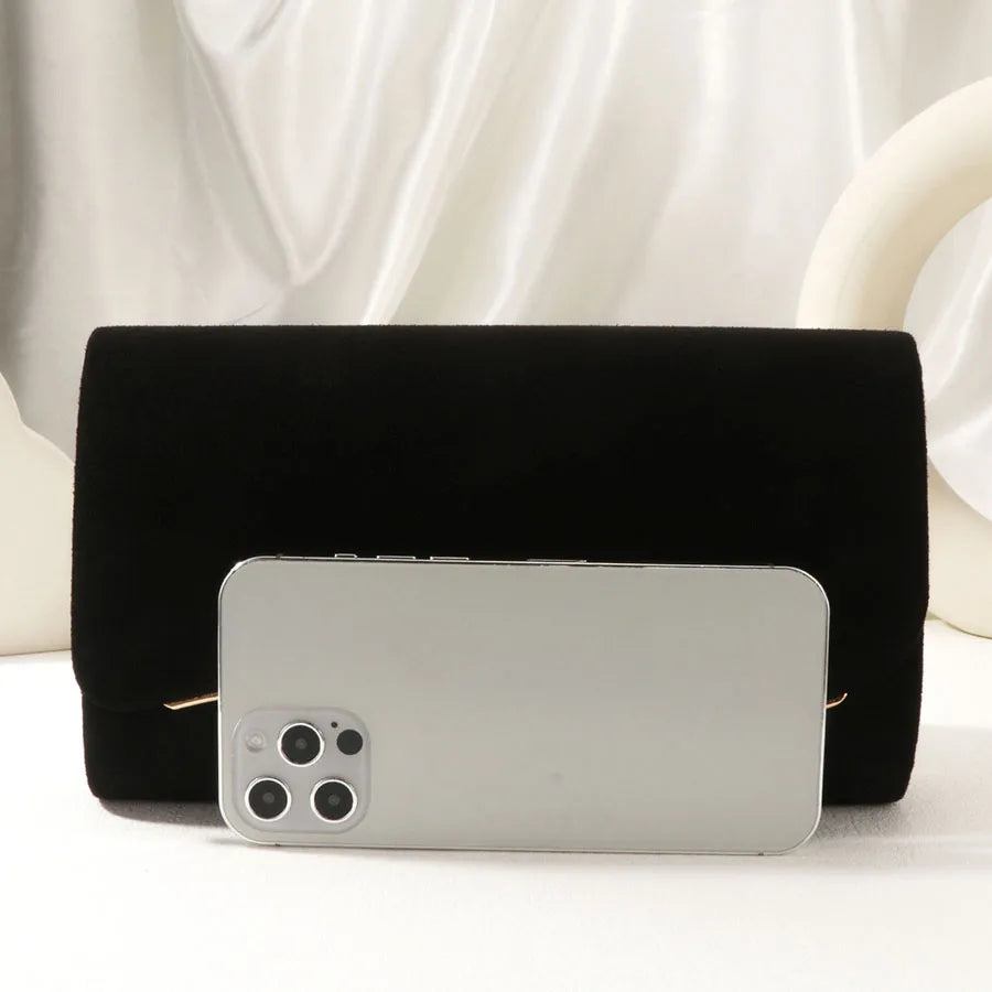 Bolsas de veludo vintage para mulheres, embreagens à noite, casamento, festa nupcial, bolsa de ombro, bolsa mensageiro senhora