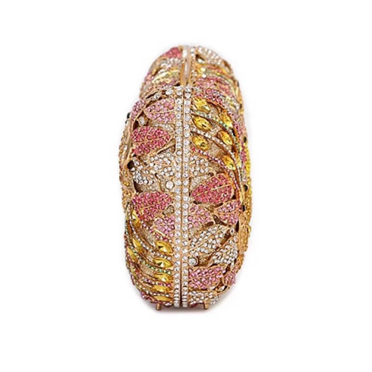 Oco para fora das mulheres saco de noite ouro cristal banquete bolsa luxo diamante embreagem bolsa casamento noiva sacos elegante jantar saco