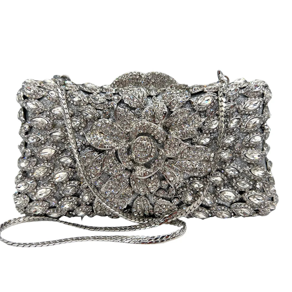 Moda de luxo feminina verde esmeralda cristal noite saco festa bolsa senhoras casamento nupcial saco embreagem