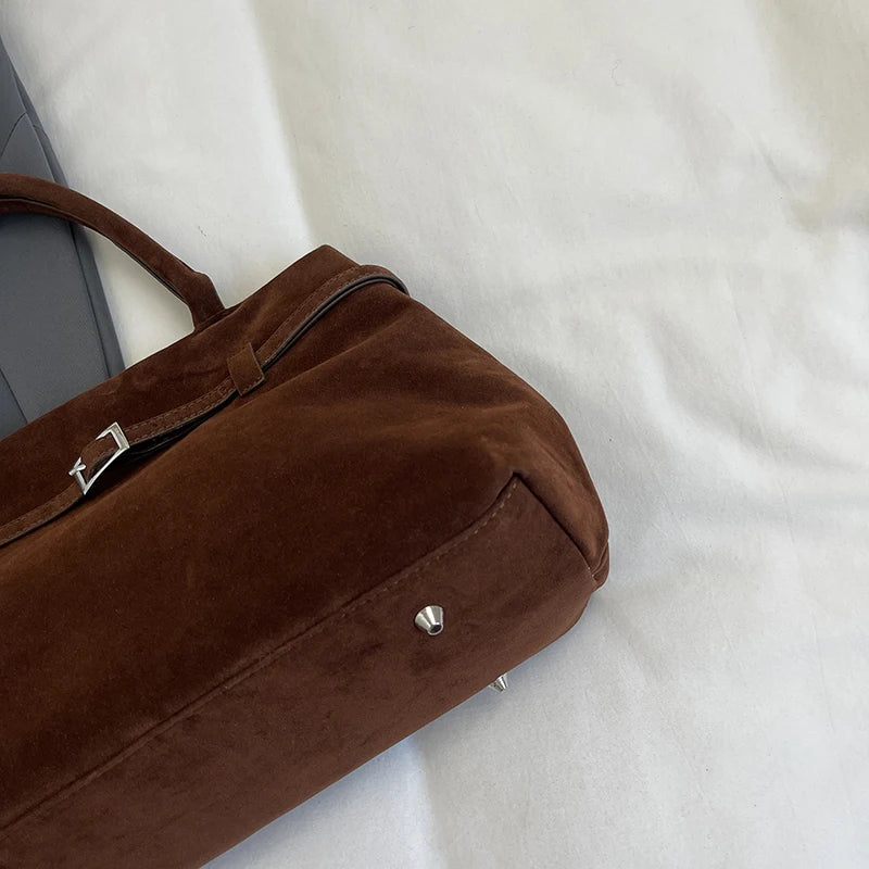 bolsa feminina bolsa grife luxo bolsa feminina elegante Veludo grande sacos de alça superior para as mulheres 2024 inverno mais recente designer bolsas luxo cor pura grande capacidade shopper totes feminino