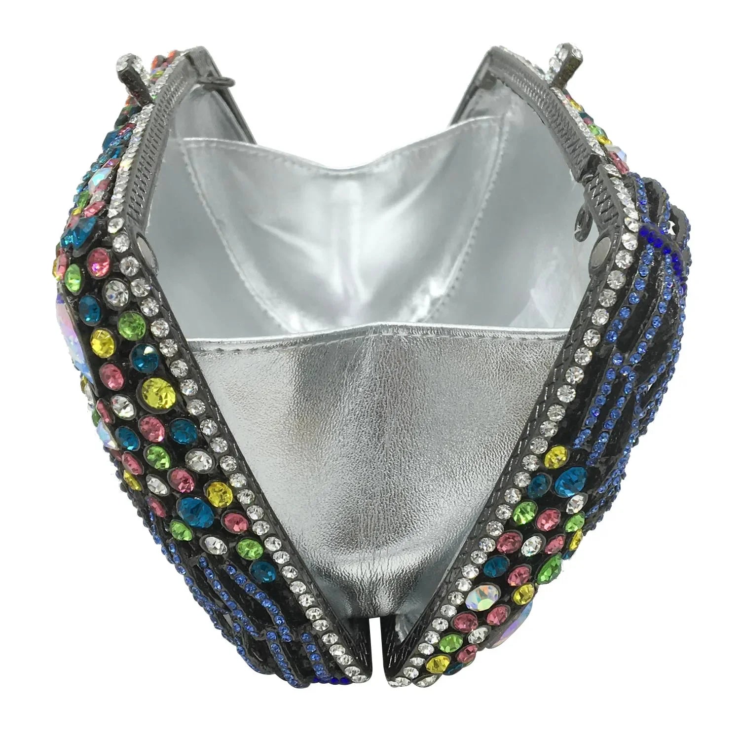 Boutique de fgg roxo cristal noite sacos embreagem feminino formal festa folha strass bolsas nupcial casamento minaudiere bolsa