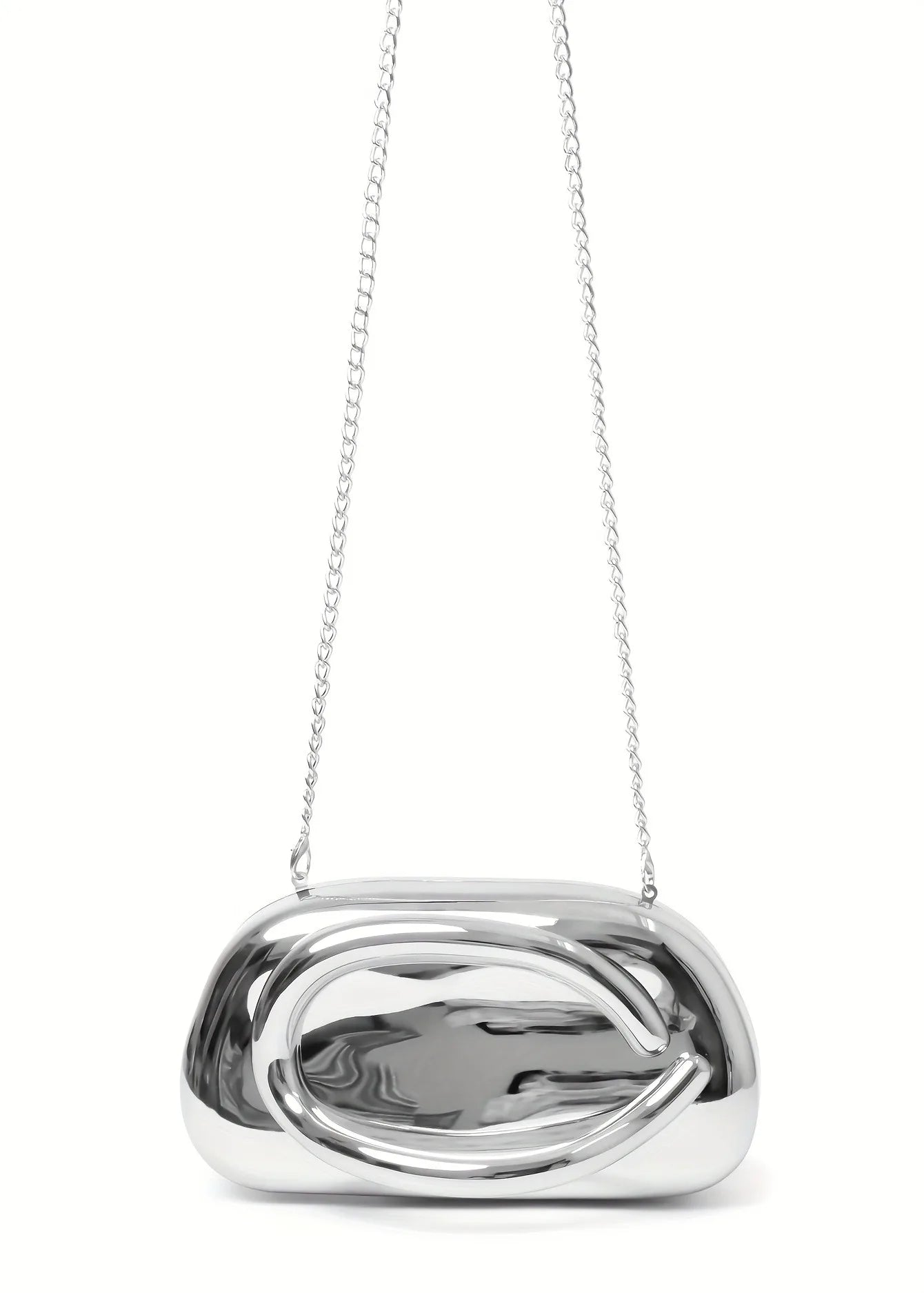 Ouro acrílico metal fechamento caixa saco de embreagem feminina noite festa de casamento bonito bolsa bolsas prata 2025 primavera nova moda ins