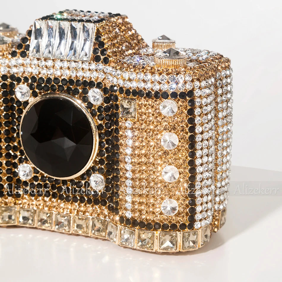 Bolsa Clutch Câmera Seraphine Diamond