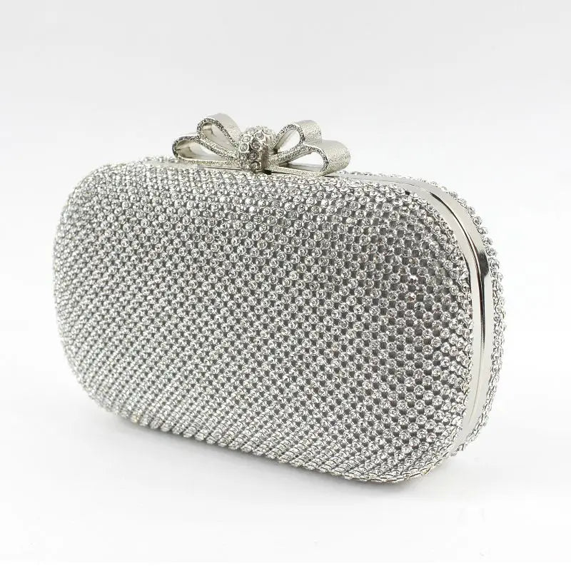 Bolsa de Mão Charm Moon G65 para Mulheres, Clutch de Noite com Diamantes Embutidos, Bolsa de Telefone Móvel Faion, Novo Est...