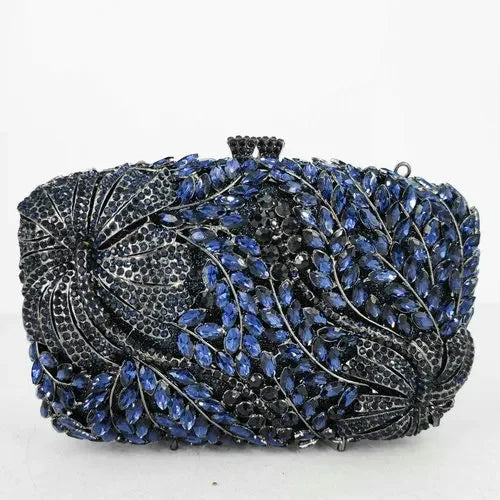 Boutique de fgg flor elegante bolsas e bolsas de noite designer de luxo festa de casamento strass sacos de embreagem de casamento nupcial