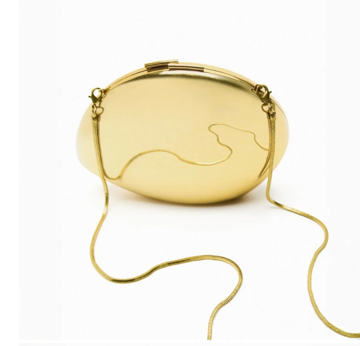 Clutch Minaudière Metálico