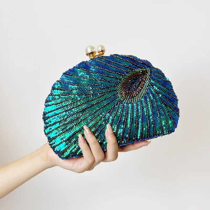 Clutch Pavão Bijoux