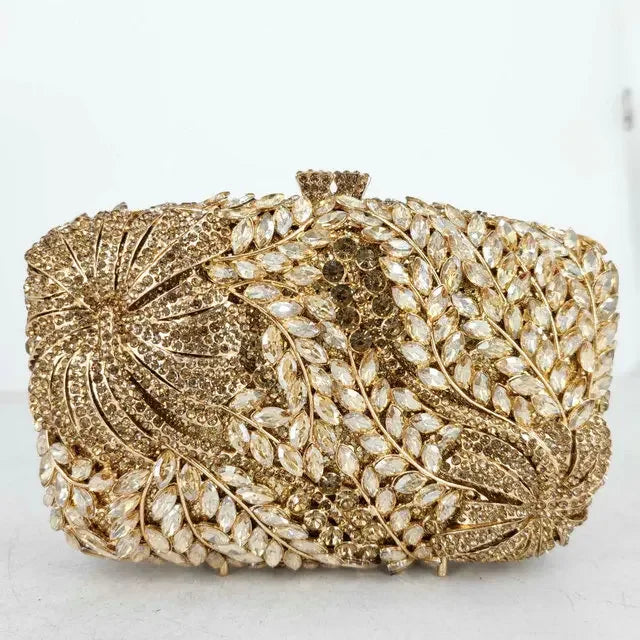 Boutique de fgg flor elegante bolsas e bolsas de noite designer de luxo festa de casamento strass sacos de embreagem de casamento nupcial