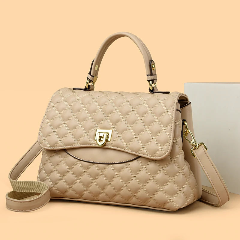 Designer de luxo multi camadas bolsa feminina 2024 na moda alta qualidade couro macio saco do mensageiro das mulheres ombro crossbody saco