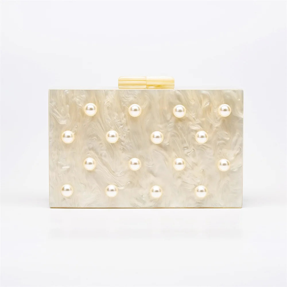 Caixa de acrílico mini aleta senhora gemas sacos ombro casamento noite bolsa feminina festa baile cruz corpo nupcial garras bolsa casamento