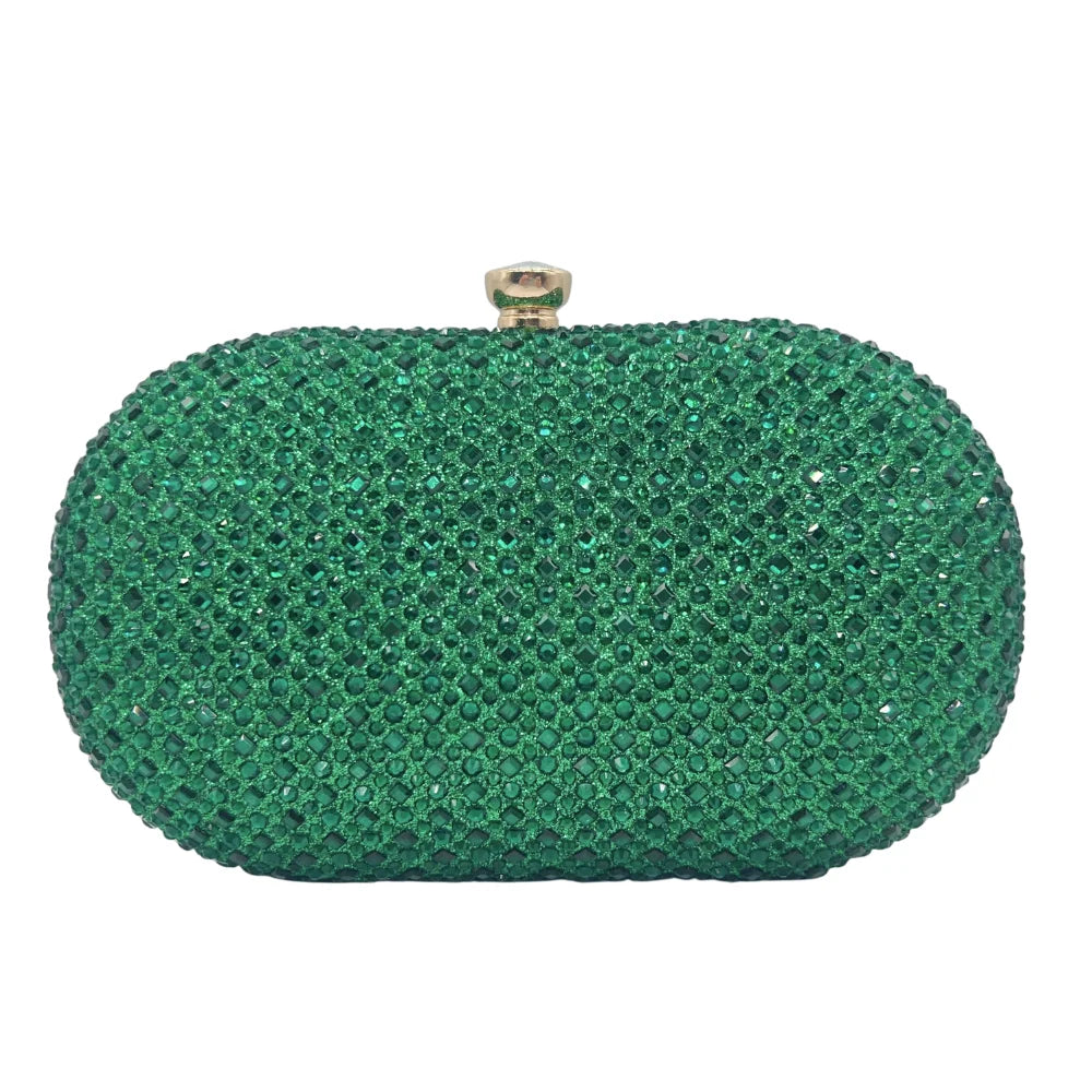 2024 bolsas de noite de luxo para mulheres – bolsa de embreagem de strass com decorações de cristal, bolsa de festa de casamento