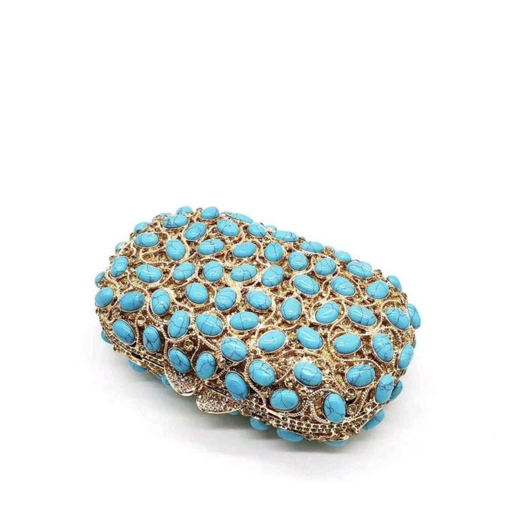 Clutch Turquoise Stone Sarasvati