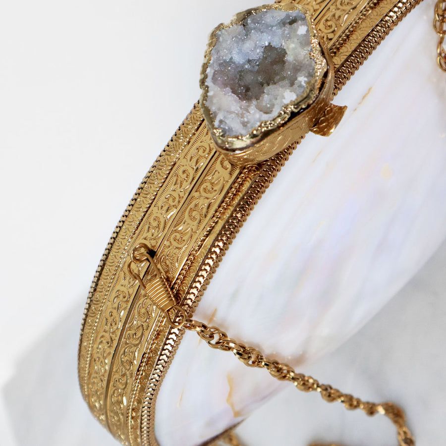 Bolsa Clutch Madrepérola Pearl Harbor