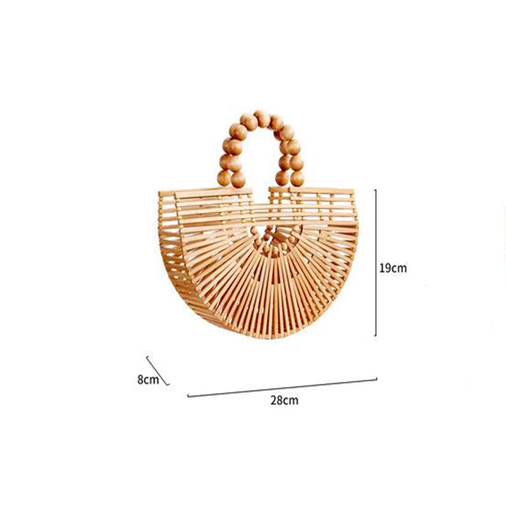 Bolsa Bambu Vazada Tropical