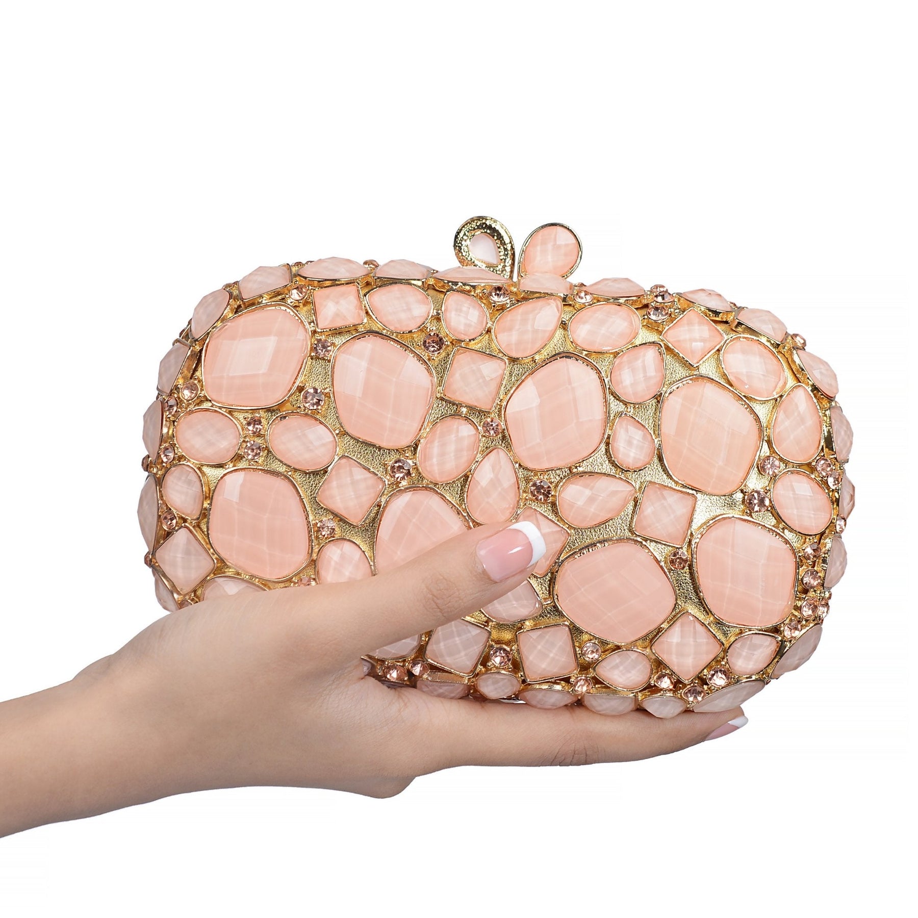 Clutch Opalas Rosa Ágatha