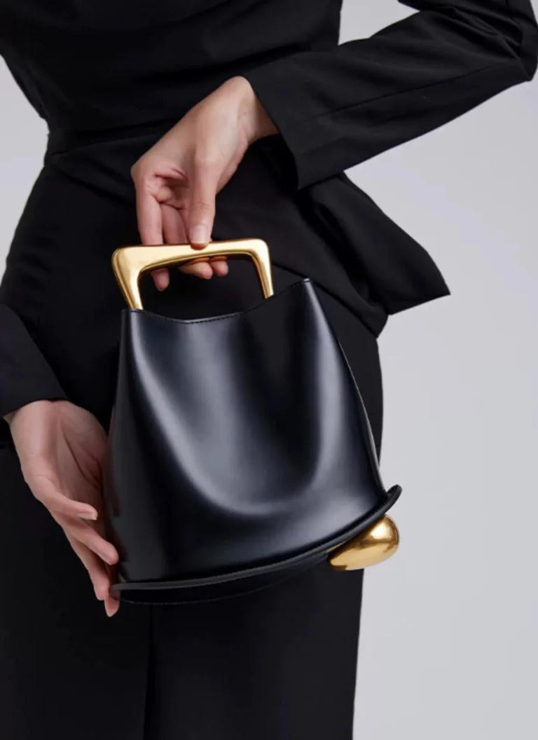 Bolsa Feminina Couro Legitimo Montessori