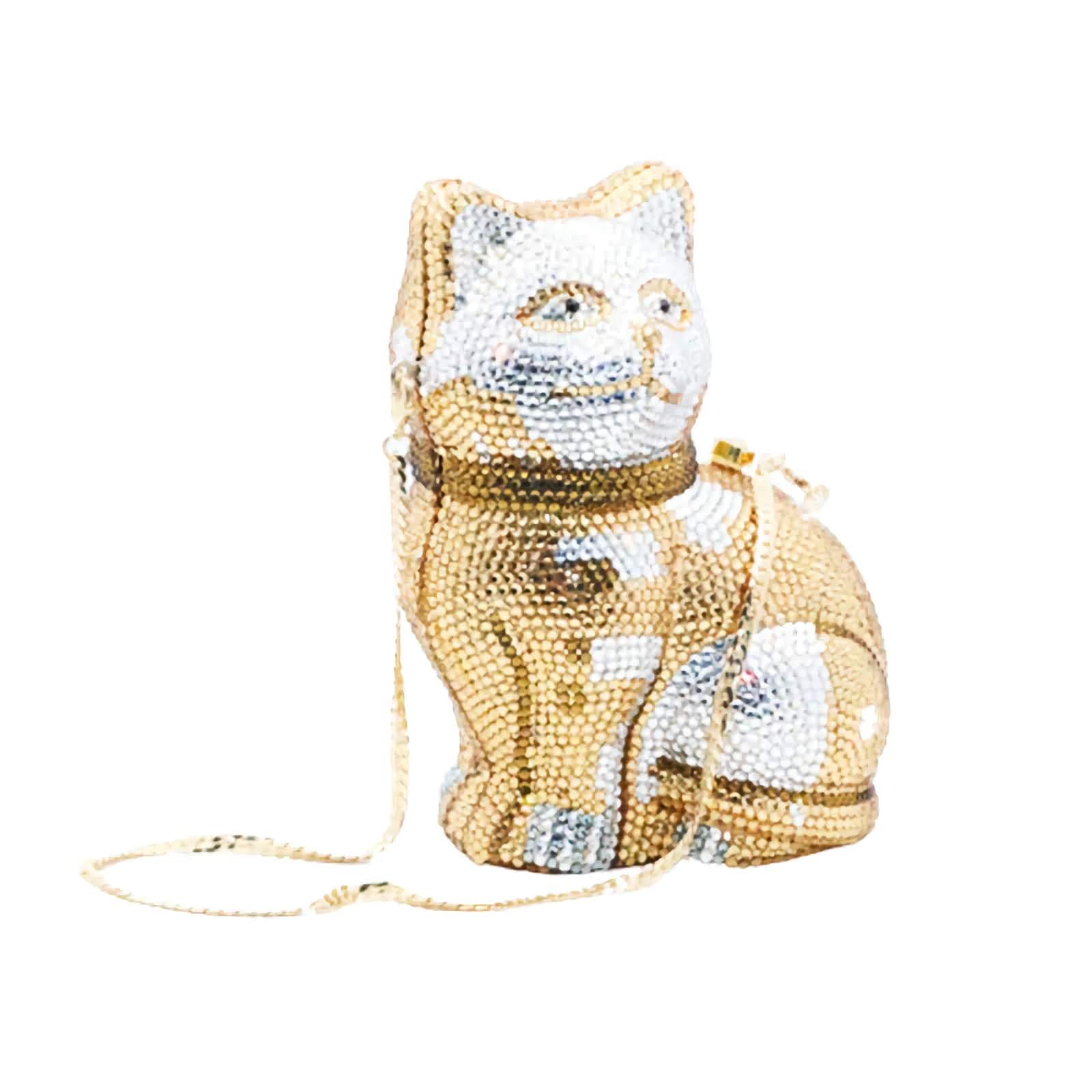 Clutch Cristal Gatinho