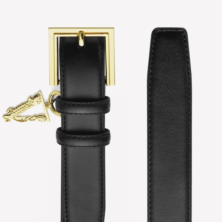 Cinto Feminino Couro Legítimo Ajustável Penina