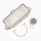 Clutch Pérola Pristine Bege