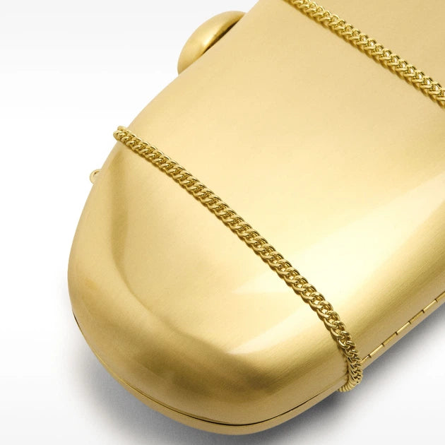 Clutch Mirror Gold