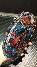 Clutch Flor Cristais Radiant