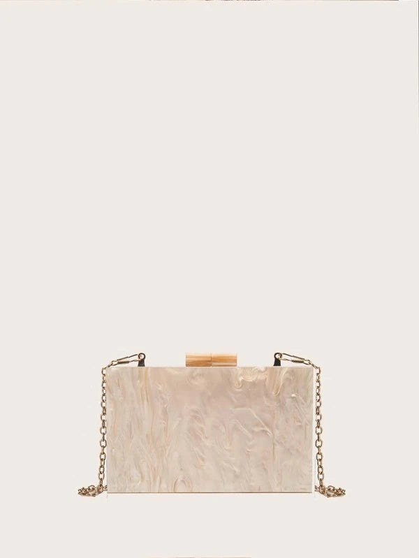 Clutch Madrepérola Nude Dalila