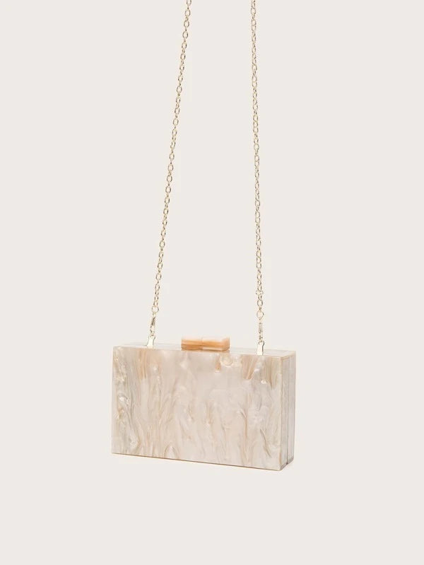 Clutch Madrepérola Nude Dalila