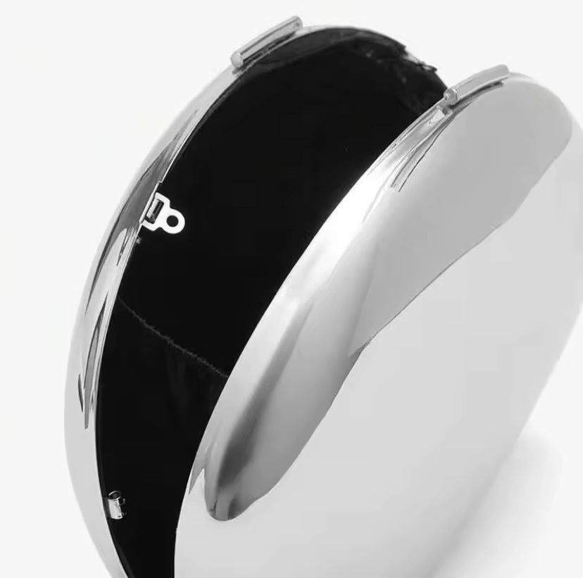 Clutch Minaudière Metálico