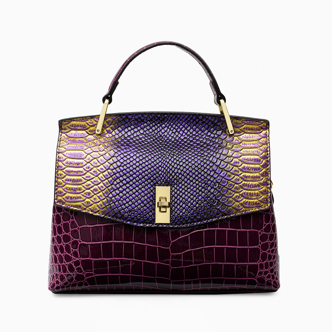 Bolsa Feminina Couro Legitimo Iridescence