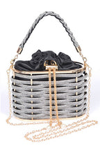Clutch Armadillo de Strass