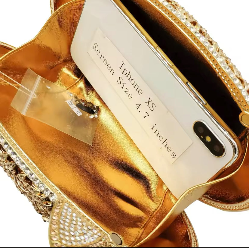 Clutch Cristal Gattusa