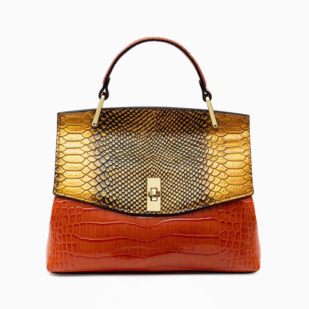 Bolsa Feminina Couro Legitimo Iridescence