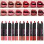 Batom Langmanni 12pcs Sexy Matte - Longa Duração