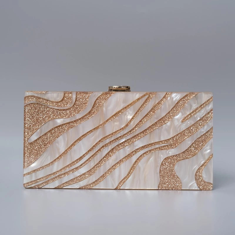 Clutch Ouro Feminina Lantejoula