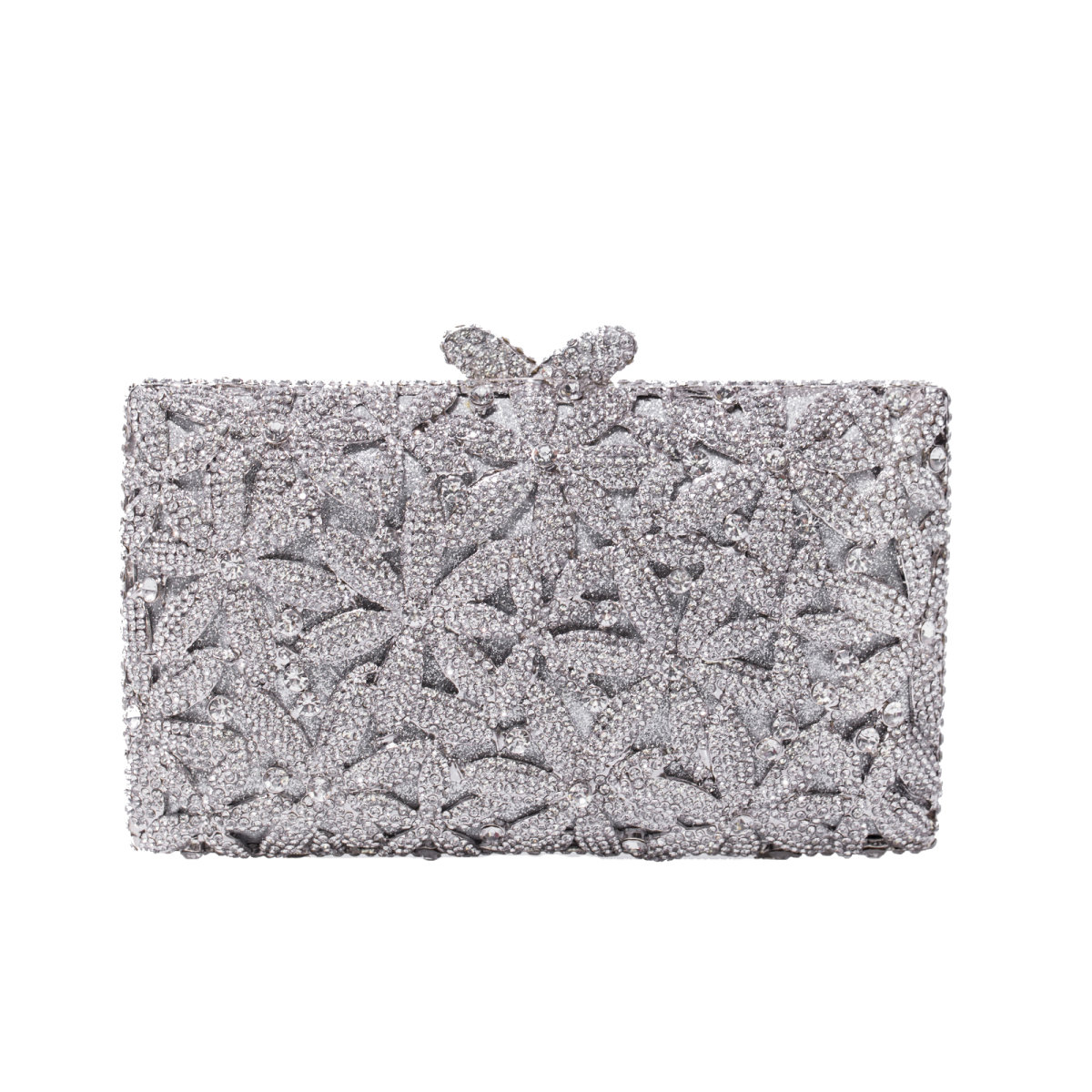 Clutch Cristal Floral Vivienne